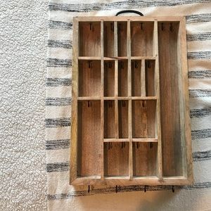 Anthropologie hanging jewelry organizer